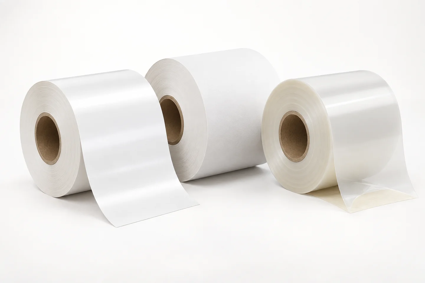 Self-adhesive jumbo rolls